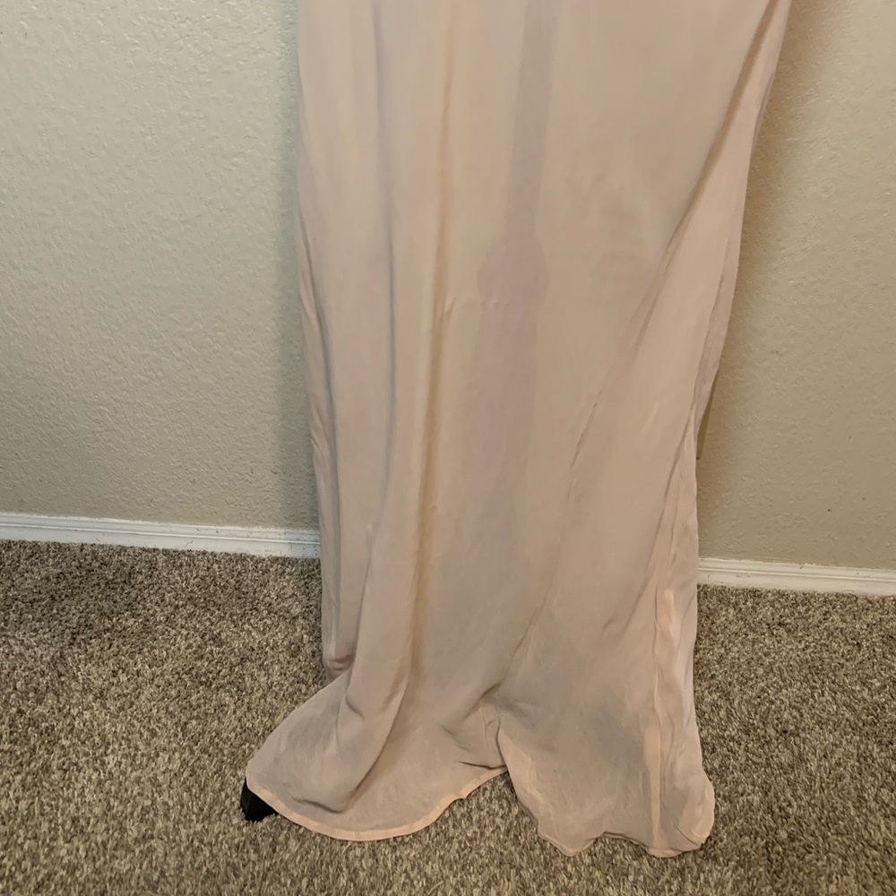 NWT Intimately Free People Midnight Magic Maxi Slip Dress Pink Beaded Medium - Picture 5 of 16